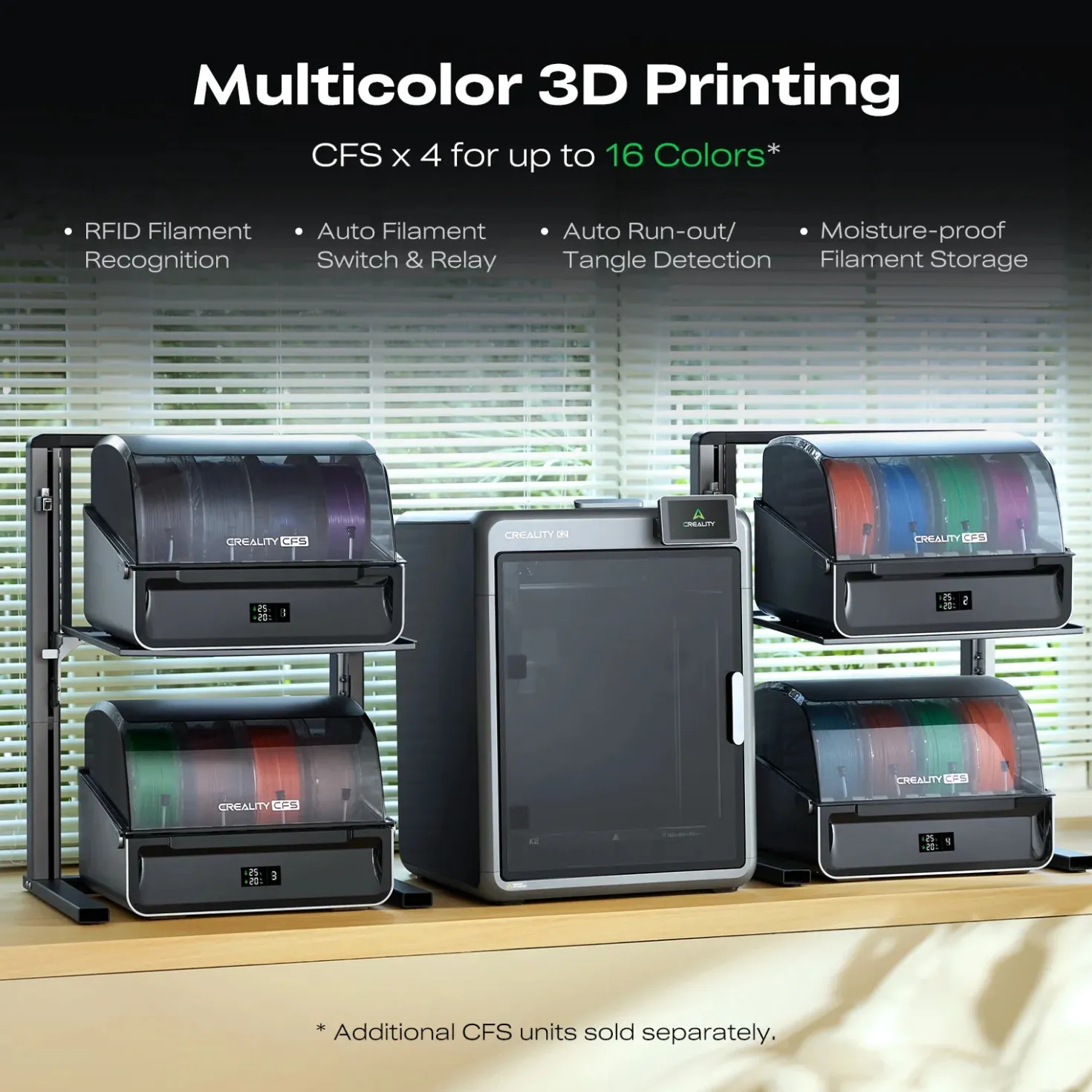 Creality 3D - K2 Combo - 260x260x260mm