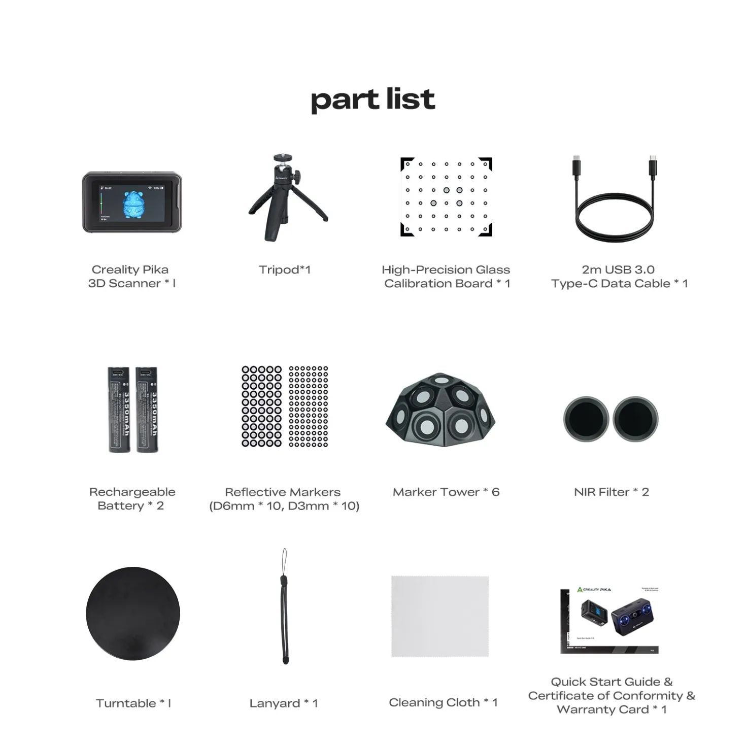 Creality 3D - Pika Portable AI 3D Scanner