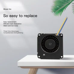 Creality 3D - 40x40x10mm - 24V - Brushless Cooling Blower Fan/Blæser (Ex Ender 3, Ender 3 PRO, Creality CR10S Pro, Crelaity CRX)