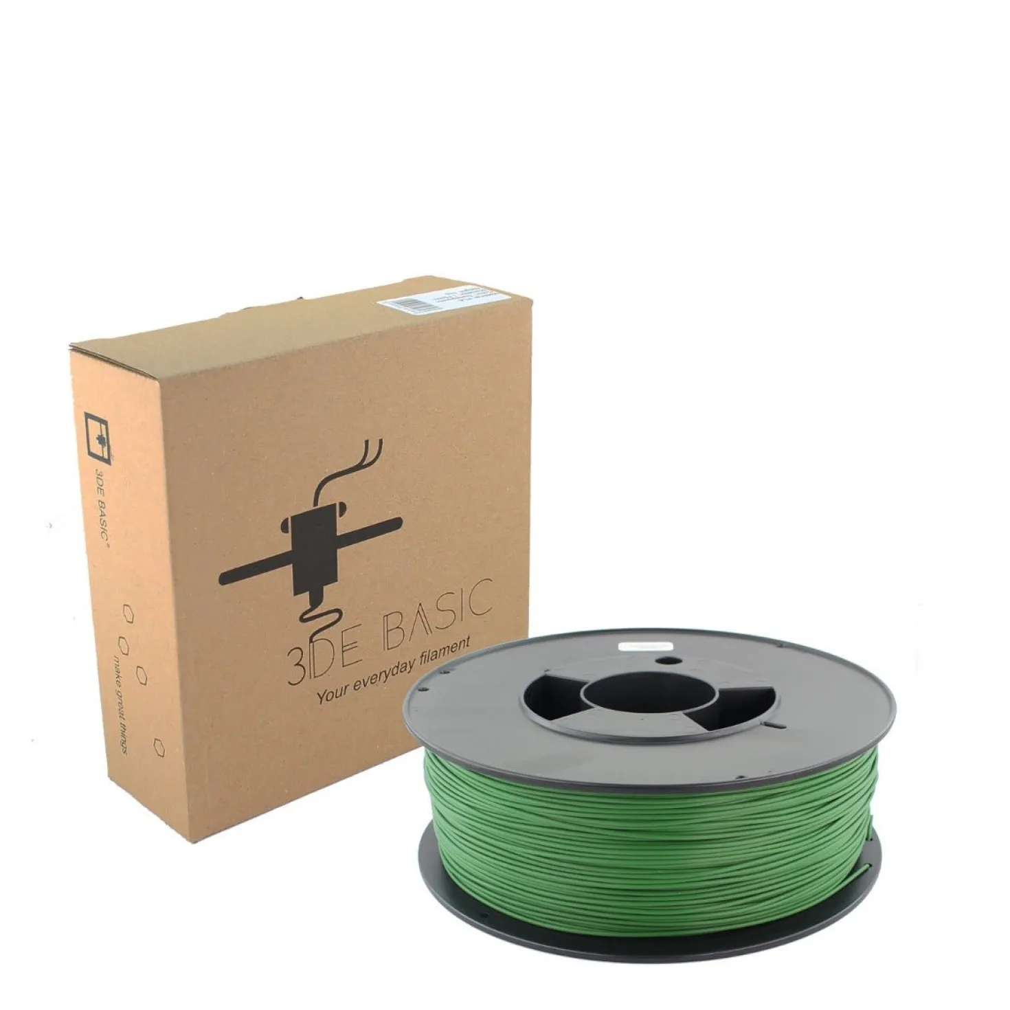 3DE Basic - PLA - Dark Green - 1.75mm - 1kg