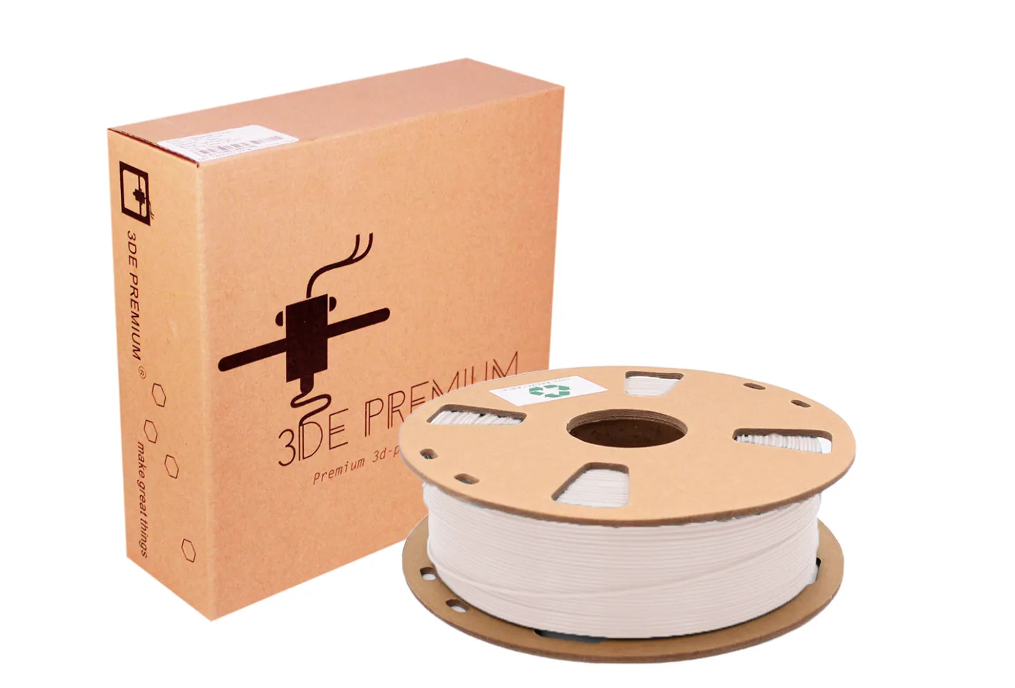 3DE Basic - PLA - Warm White - 1.75mm - 1kg