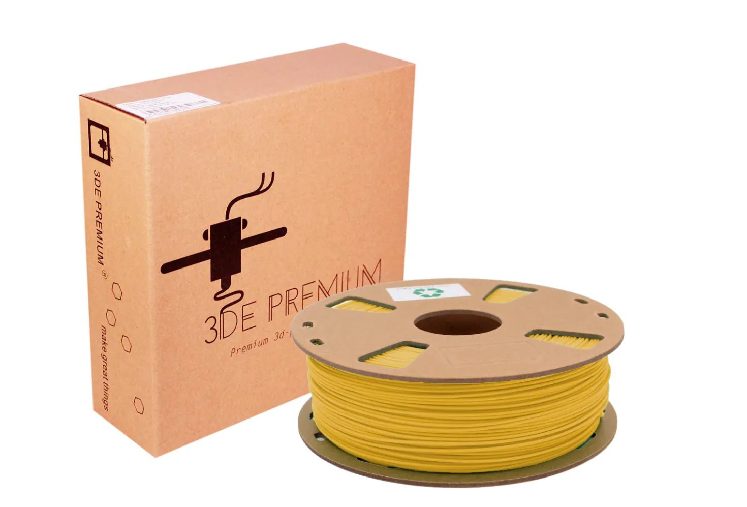 3DE MAX - PLA - Lemon Yellow - 1.75mm - 1kg