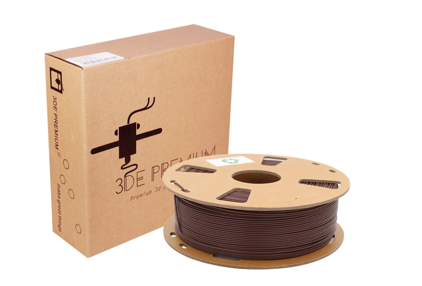 3DE MAX - PLA - Walnut Brown - 1.75mm - 1kg
