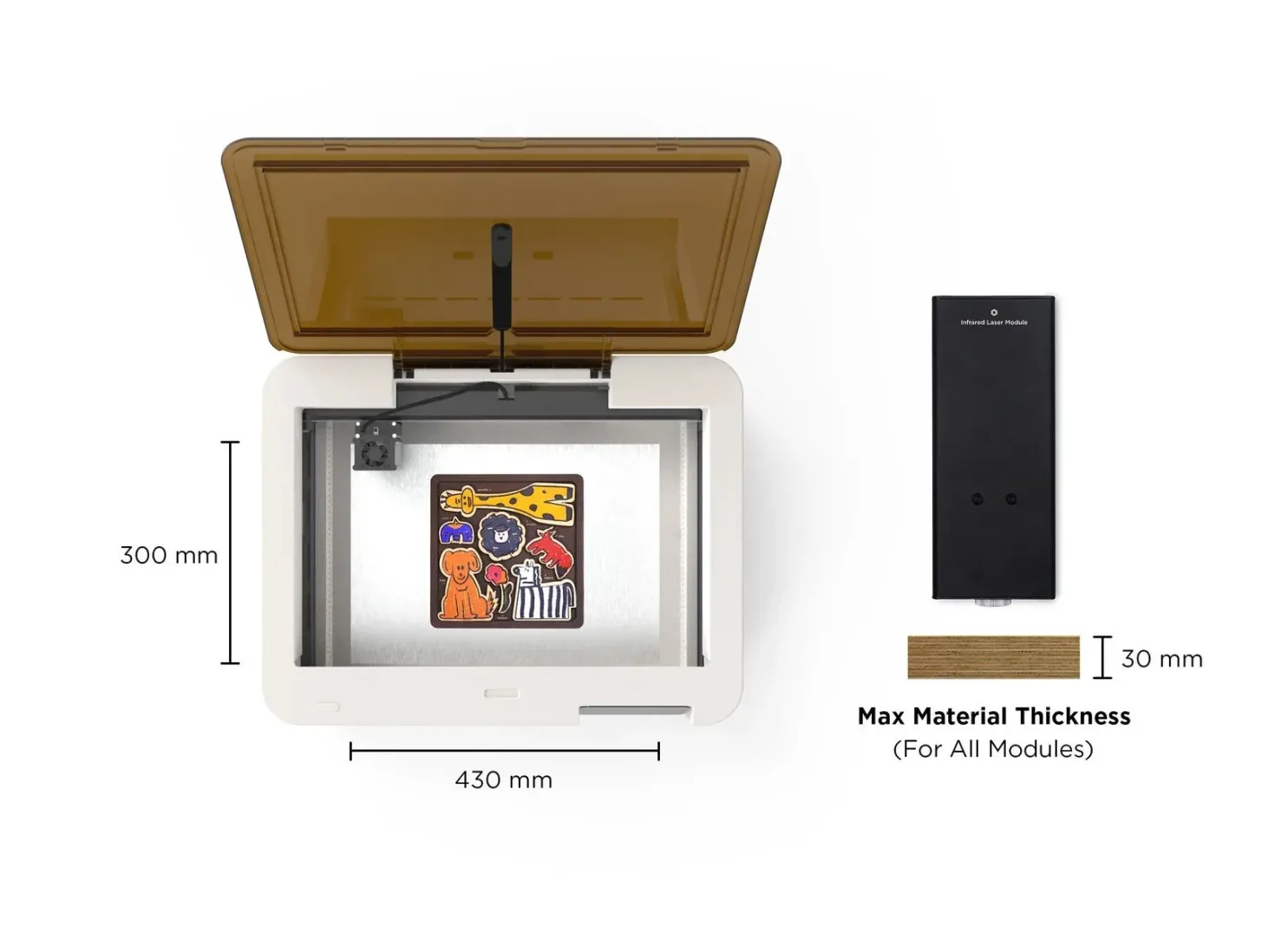 DEMO - Flux - Ador Laser Cutter - 20W