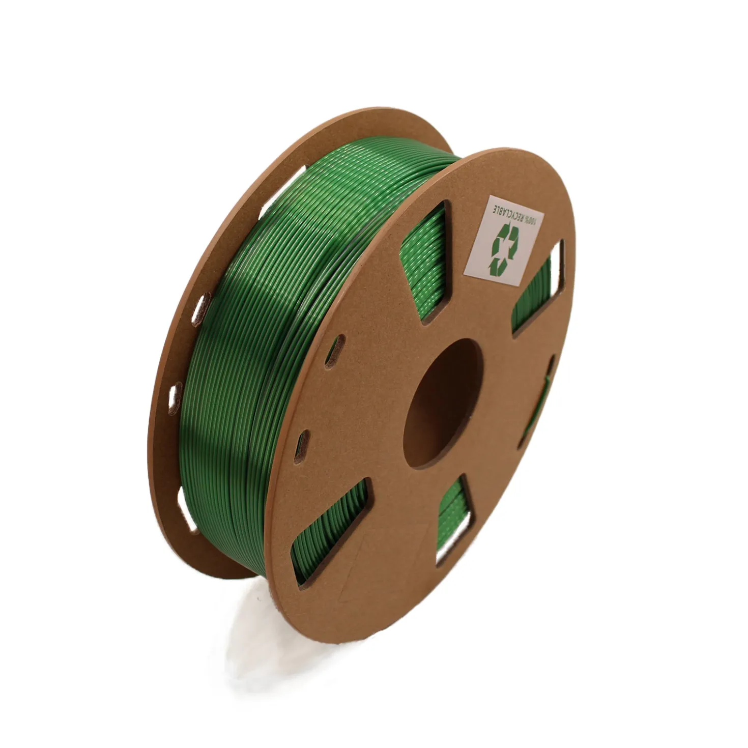 3DE Premium - BiColor - PLA Silky - Black & Green - 1.75mm - 1kg