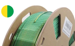 3DE Premium - BiColor - PLA Silky - Green & Yellow - 1.75mm - 1kg