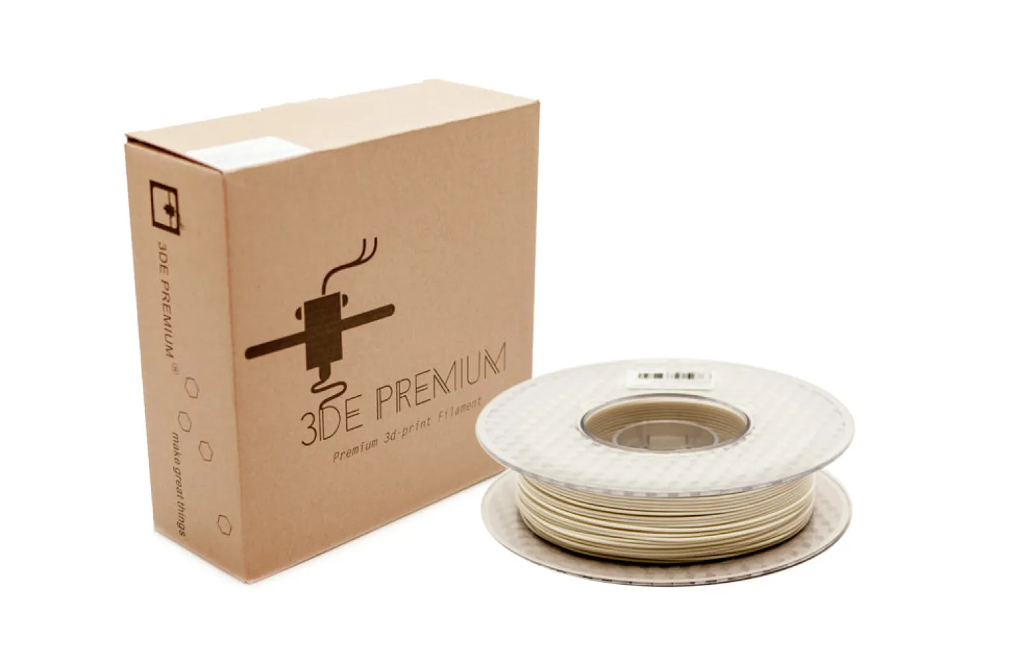 3DE Premium - Ceramic - Snow White - 1.75mm - 500g