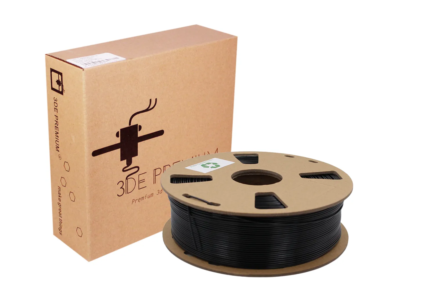 3DE Premium - Nylon - Black - 1.75mm - 1kg
