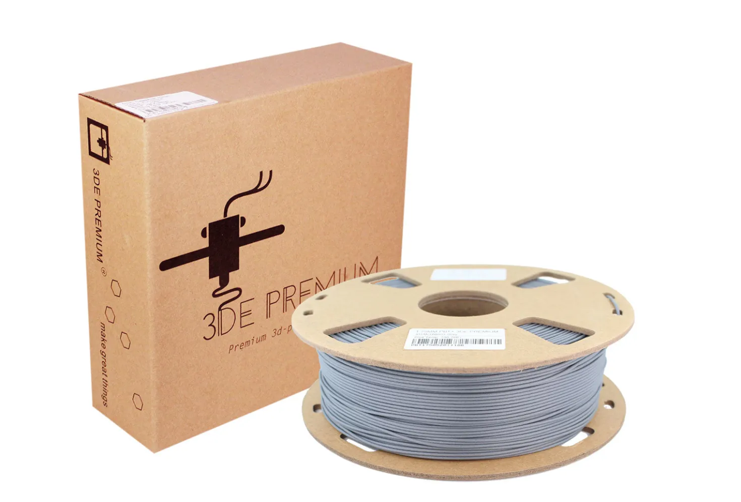 3DE Premium - PBT+ - Grey - 2.85mm - 1kg