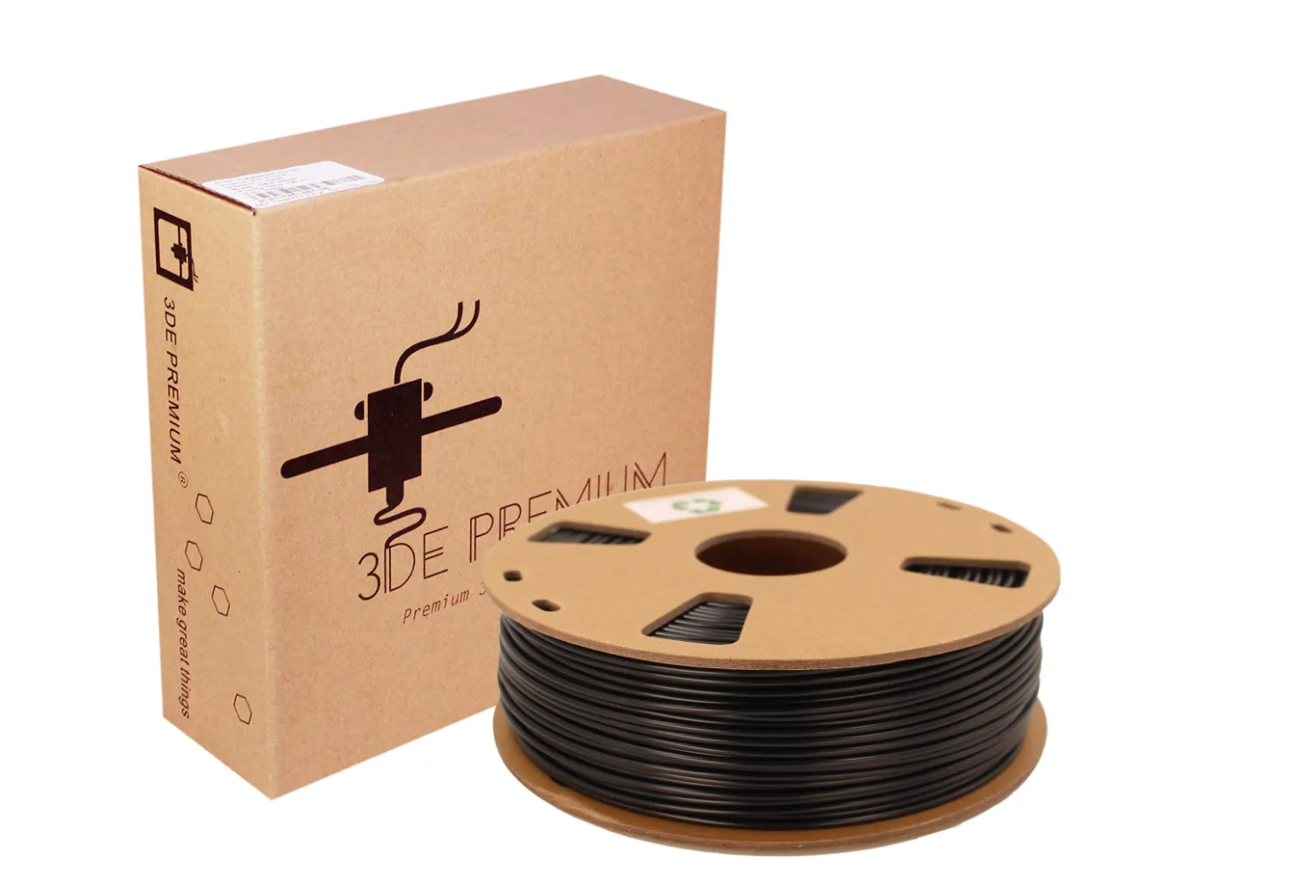 3DE Premium - PBT+ - Pirate Black - 2.85mm - 1kg