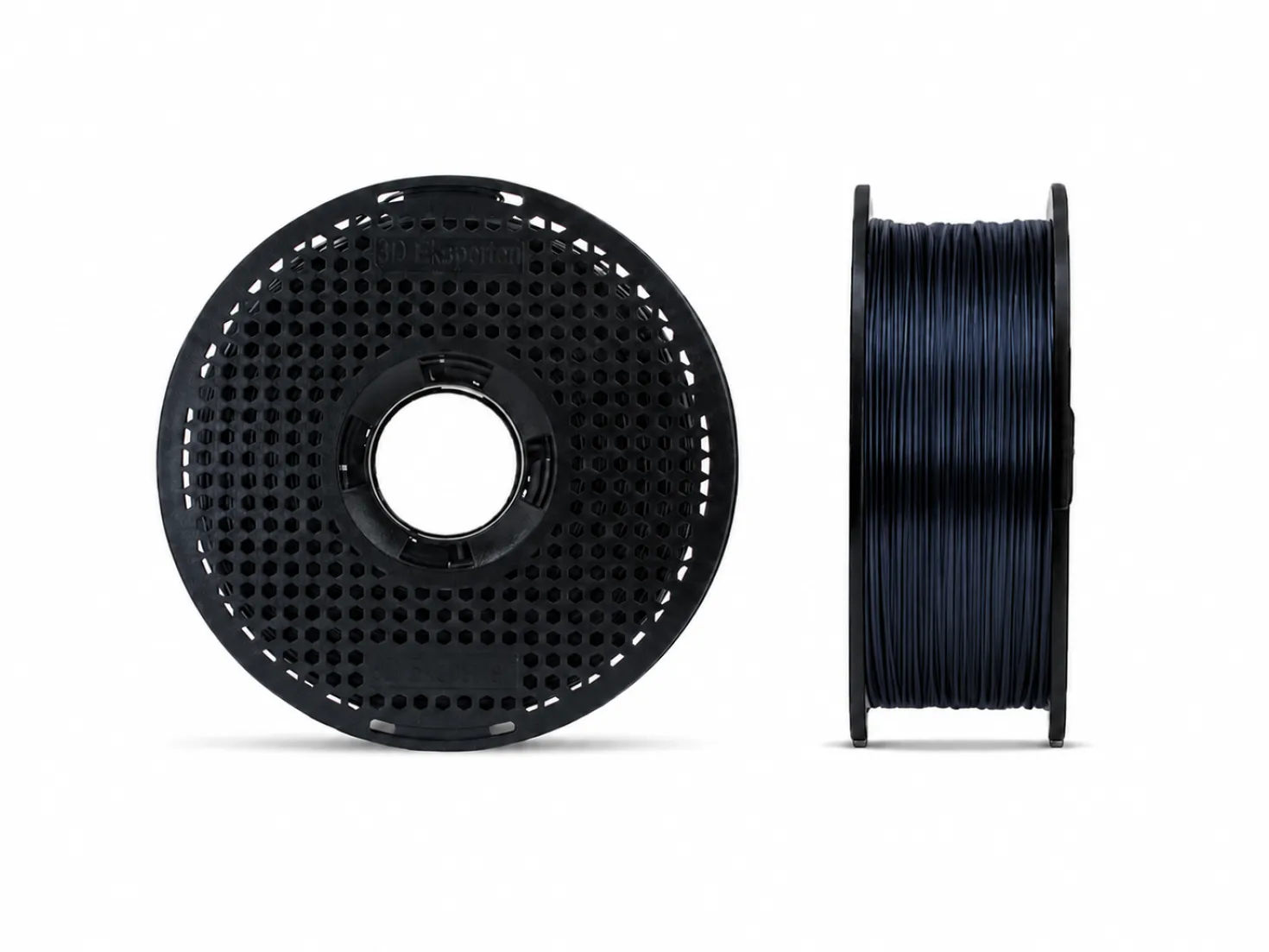 3DE Premium - PLA - Black in Blue - 1.75mm - 1kg
