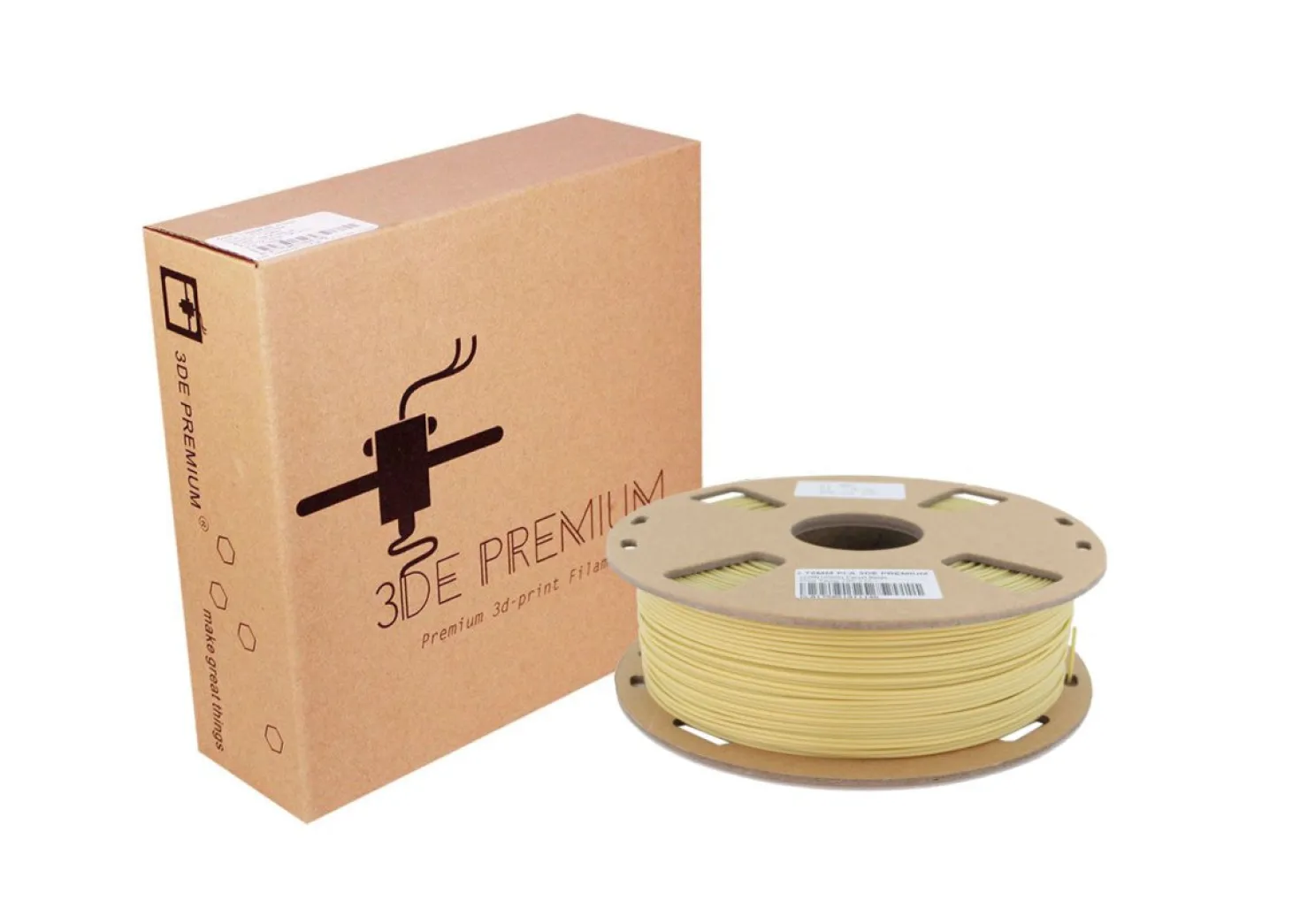 3DE Premium - PLA - Camel Beige - 1.75mm - 1kg