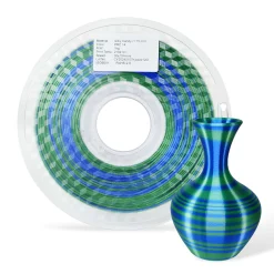 3DE Premium - PLA - Candy Rainbow - Blue, Green V1 - 1.75mm - 1kg - Limited Edition