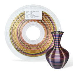 3DE Premium - PLA - Candy Rainbow - Black, Purple, Gold - 1.75mm - 1kg - Limited Edition