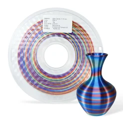 3DE Premium - PLA - Candy Rainbow - Blue, Red, Green - 1.75mm - 1kg - Limited Edition