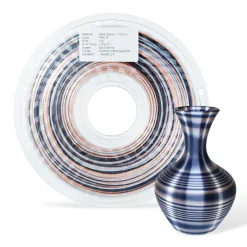 3DE Premium - PLA - Candy Rainbow - Black, Silver, Red Copper V1- 1.75mm - 1kg - Limited Edition