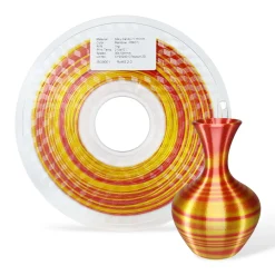 3DE Premium - PLA - Candy Rainbow - Red, Yellow, Orange - 1.75mm - 1kg - Limited Edition