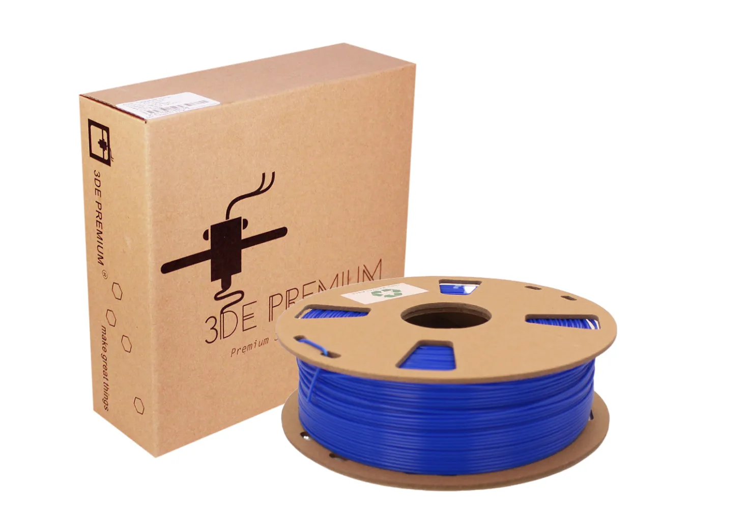 3DE Premium - PLA - Dark Blue - 1.75mm - 1kg