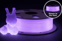 3DE Premium - PLA - Glowing BluePurple - 1.75mm - 1kg