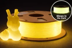 3DE Premium - PLA - Glowing Yellow - 1.75mm - 1kg