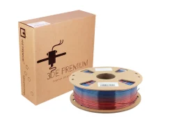 3DE Premium - PLA Silky - Mix Red-Sapphire Blue - 1.75mm - 1kg