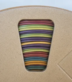 3DE Premium - PLA Silky - Rainbow - 2.85mm - 1kg