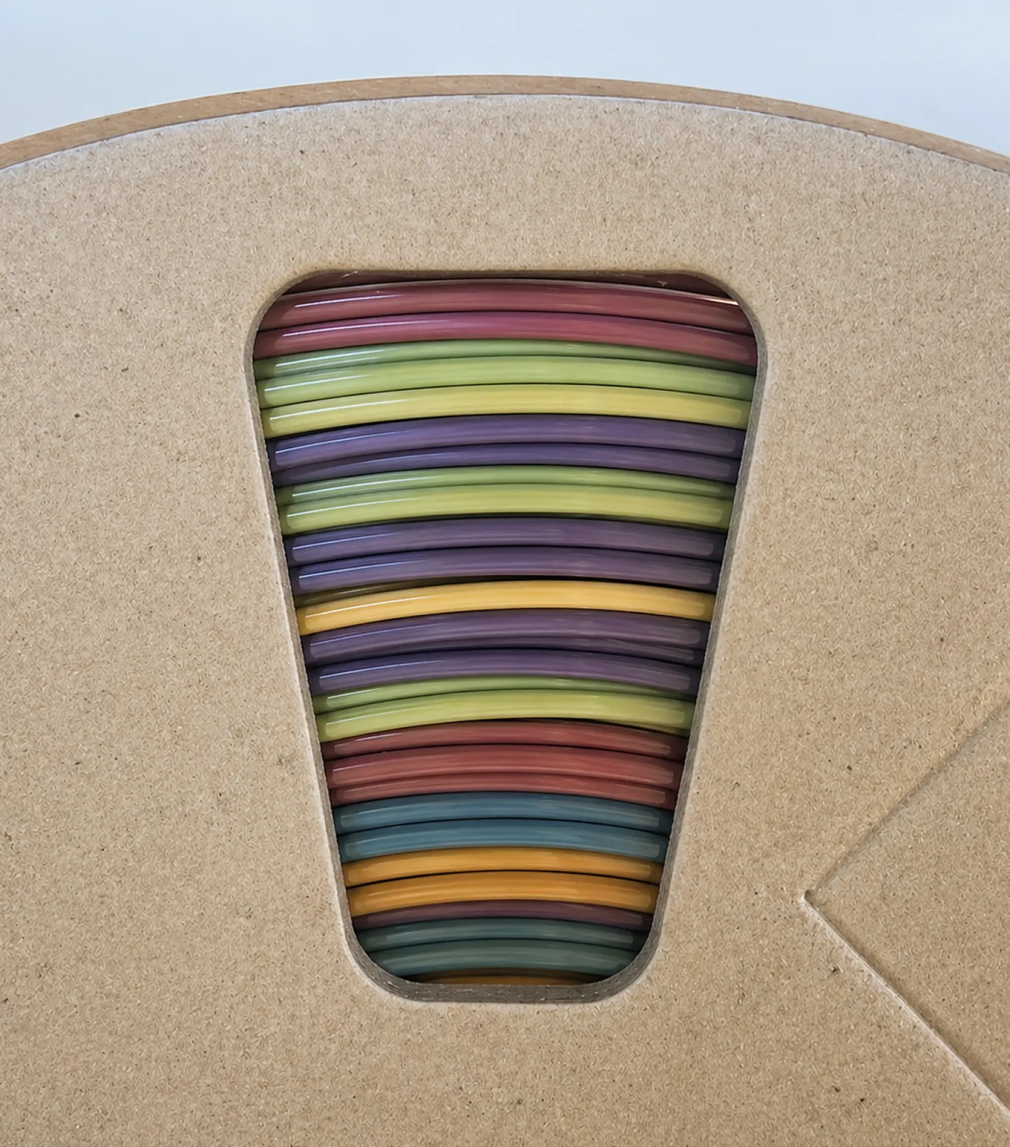 3DE Premium - PLA Silky - Rainbow - 2.85mm - 1kg