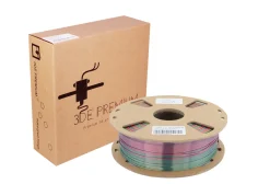 3DE Premium - PLA Silky - Sparkly Rainbow - 1.75mm - 1kg