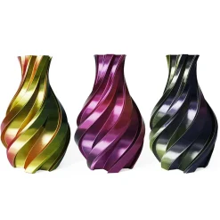 3DE Premium - PLA Silky - Tricolor Gold, Fuchsia and Black - 1.75mm - 1kg