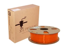 3DE Premium - PLA Transparent - Orange - 1.75mm - 1kg