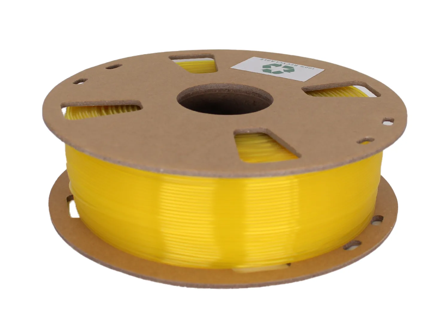 3DE Premium - PLA Transparent - Yellow - 1.75mm - 1kg