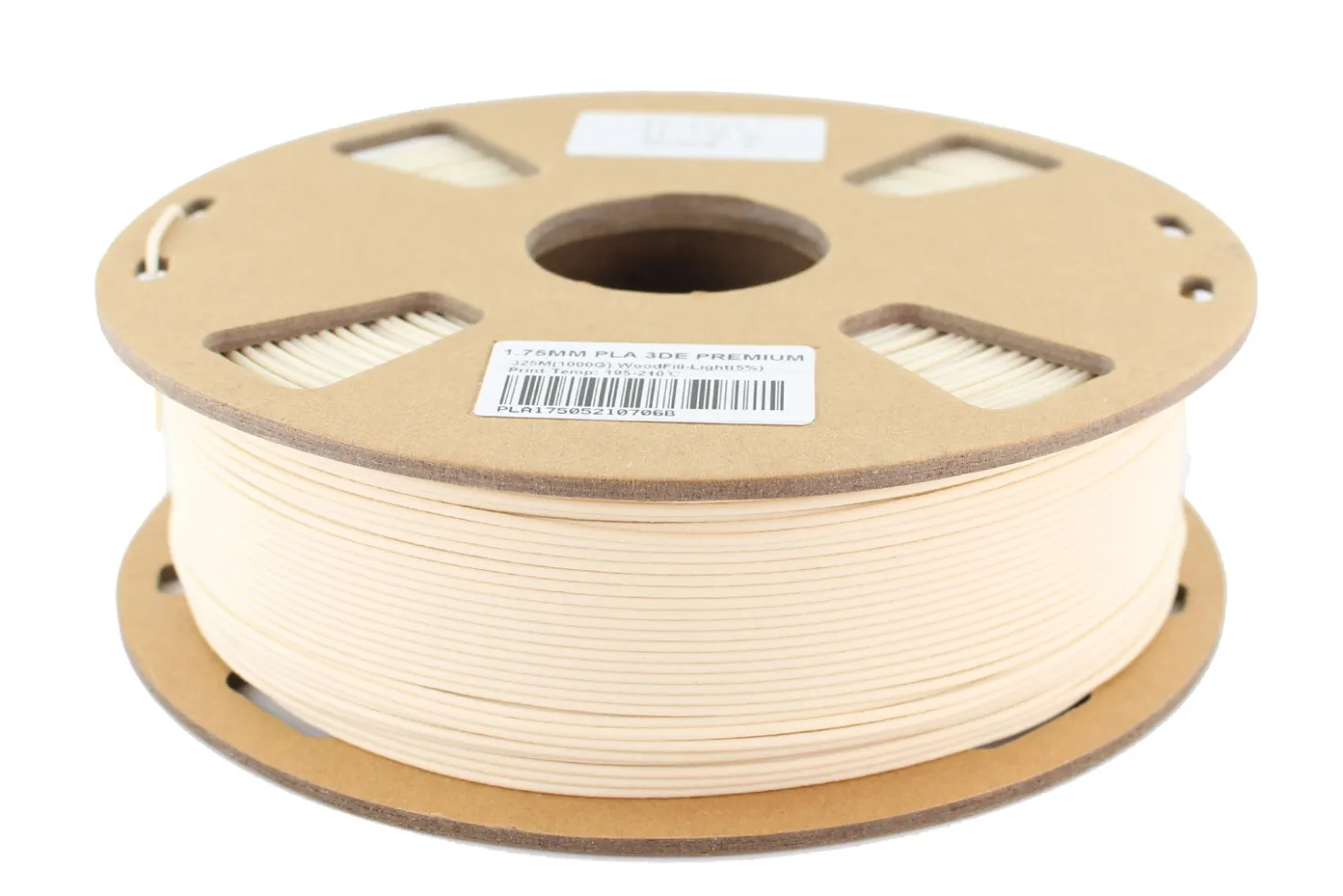 3DE Premium - PLA - Woodfill 5% - 1.75mm - 1kg