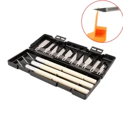 3D Model Processing Carving Knife Kit - Black