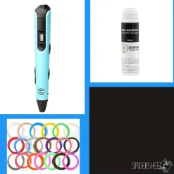 3D Pen Bundle - PLA Version M. Tilbehør