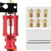 Dragon Hotend with 6 nozzles - Long Range - 1.75mm