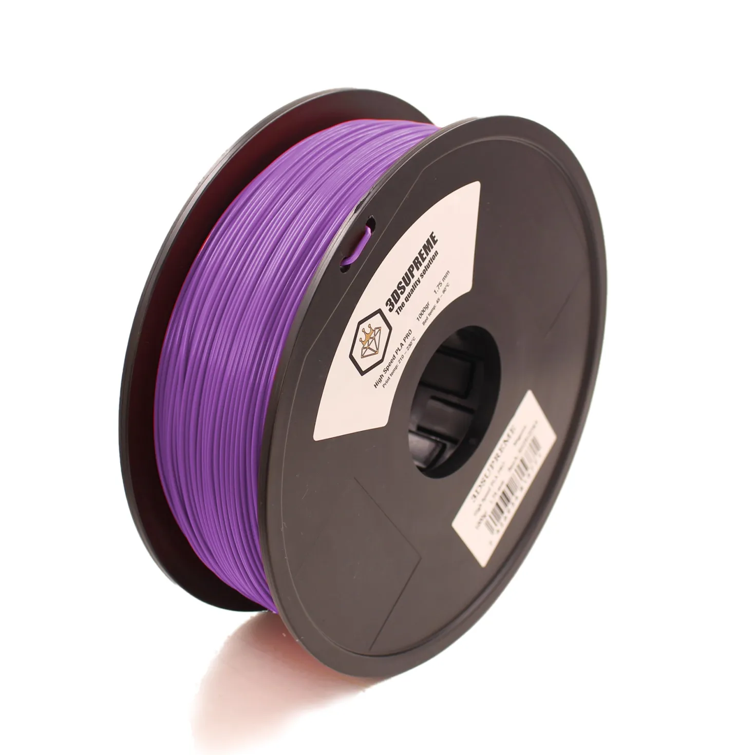 3DSUPREME - High Speed PLA PRO - Midnight Purple - 1.75mm - 1kg
