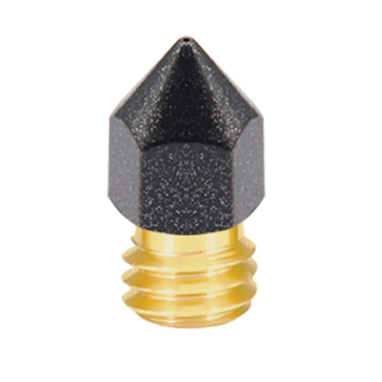 3DSUPREME - MK8 PTFE Coated Brass Nozzle - 1.75mm - Ex. Ender-3/Ender-5 Series/Prusa i3 MK3 (Pick a Size)