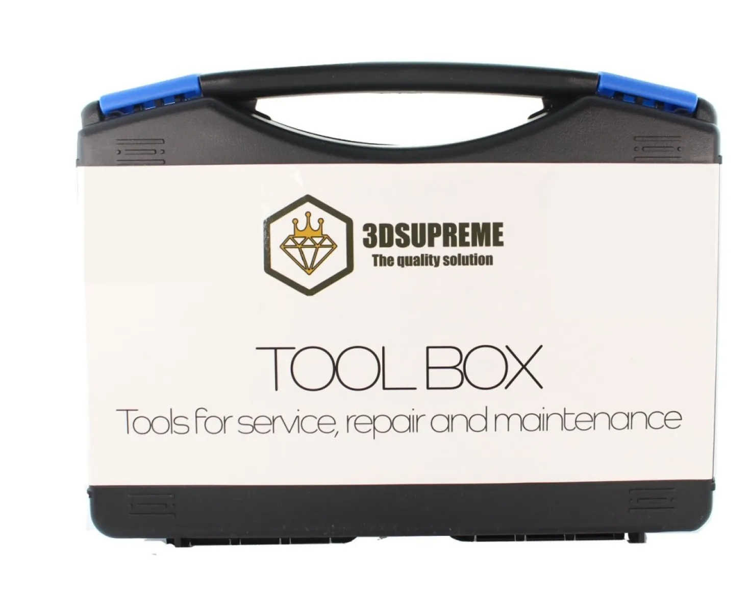 3DSUPREME - TOOL BOX - Tools for service, repair and maintenance - 12 pcs