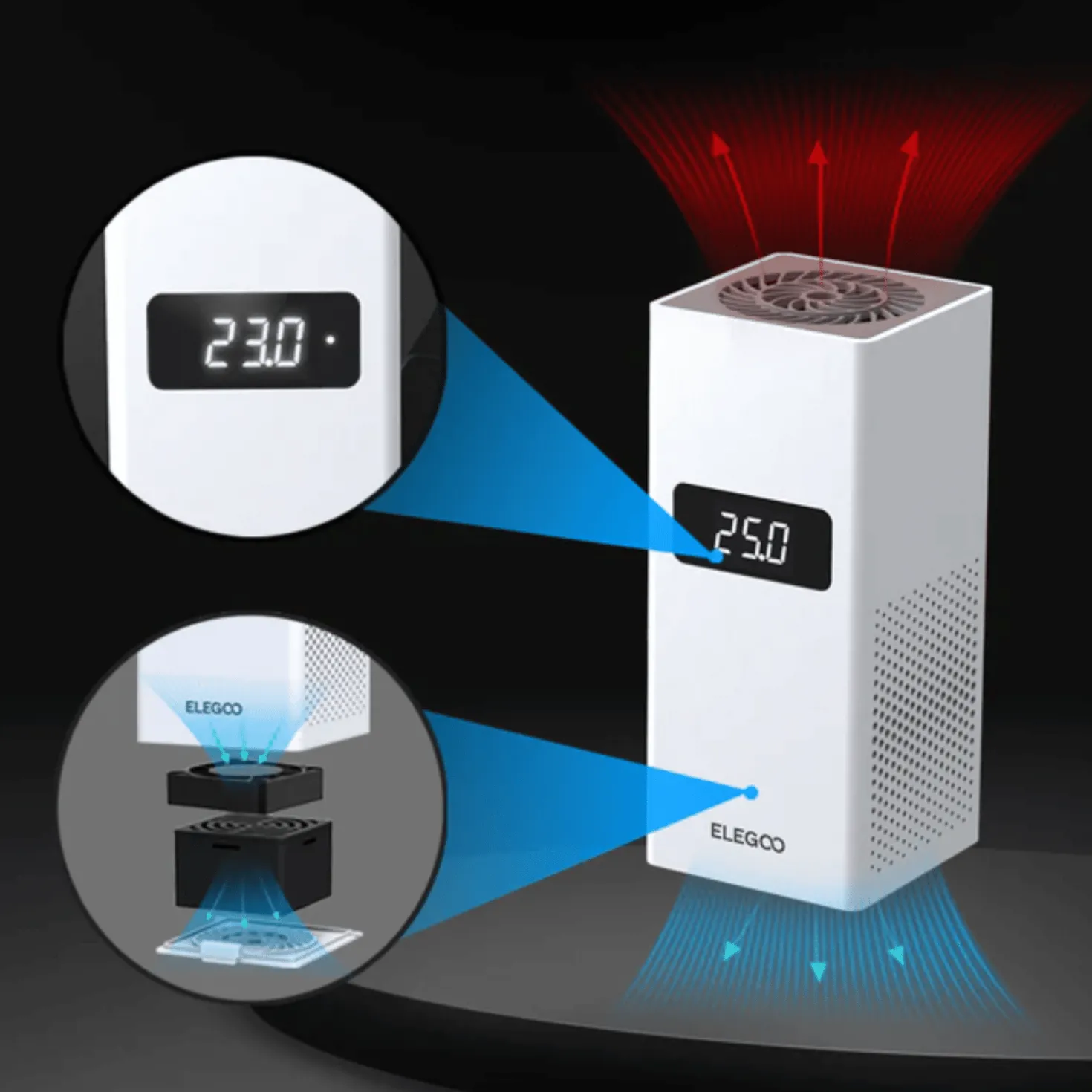 ELEGOO - Mini Heater