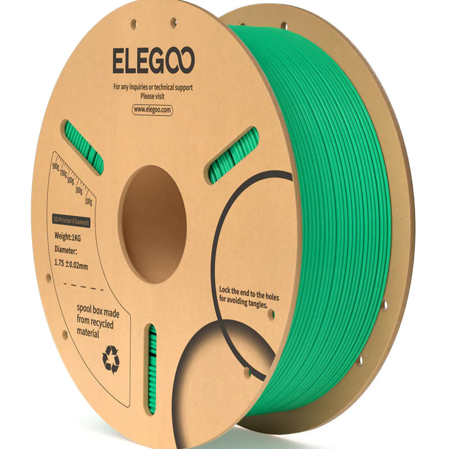 ELEGOO - PLA - Sea Green - 1.75mm - 1kg