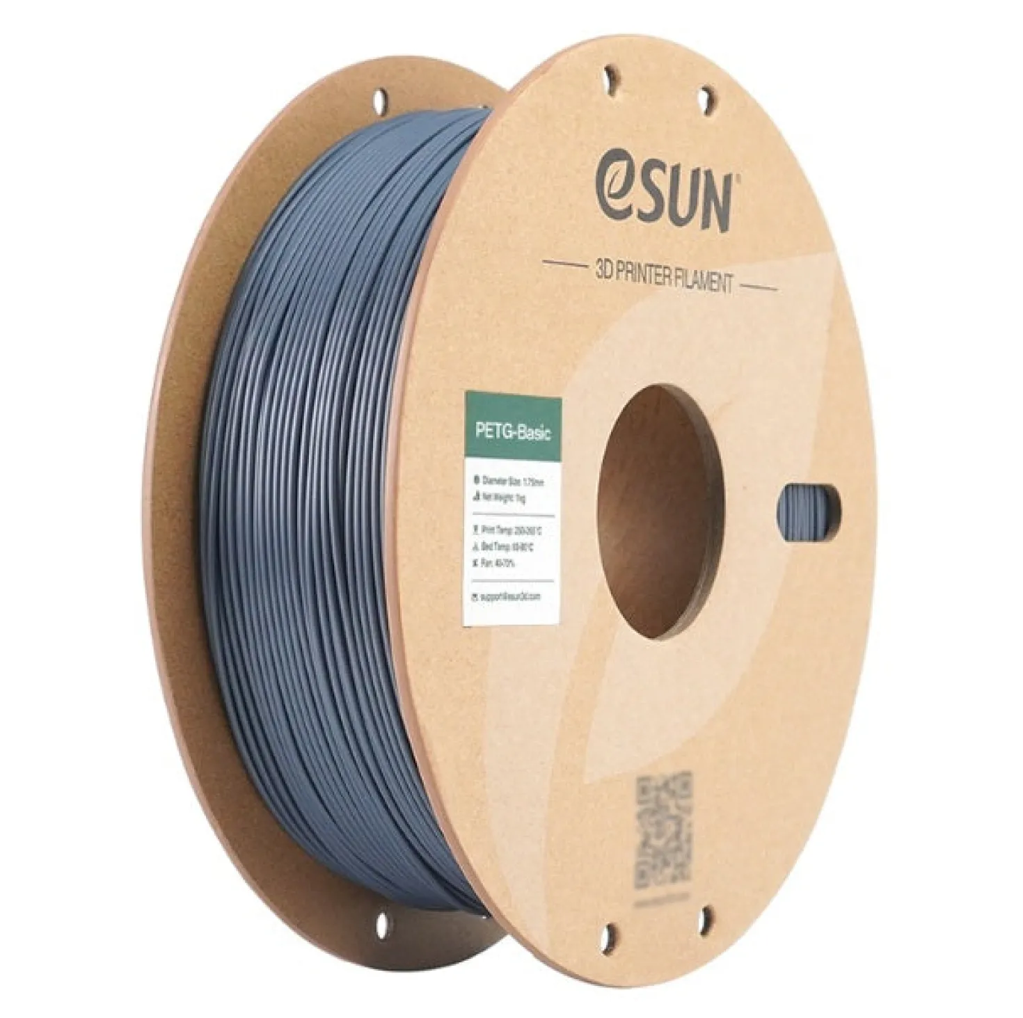 eSUN - PETG Basic - Grey - 1.75mm - 1kg