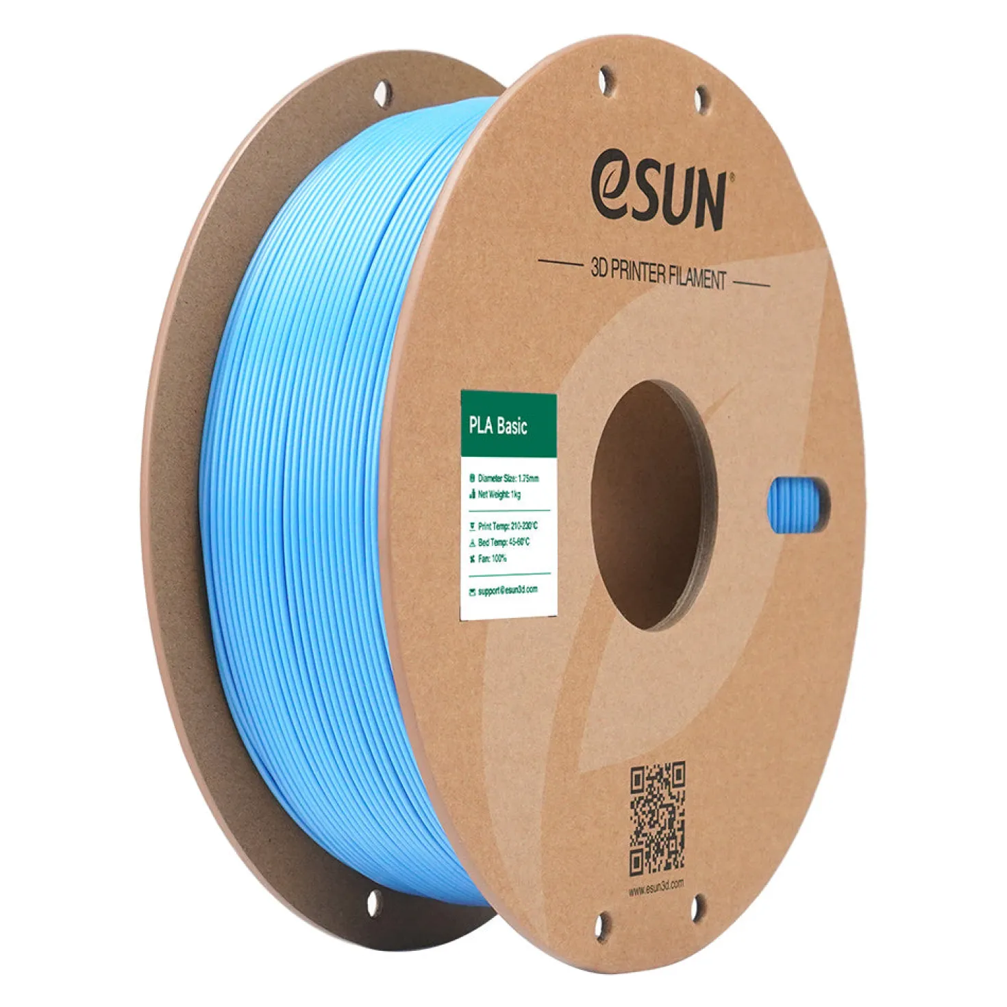 eSUN - PLA-Basic - Light Blue - 1.75mm - 1kg
