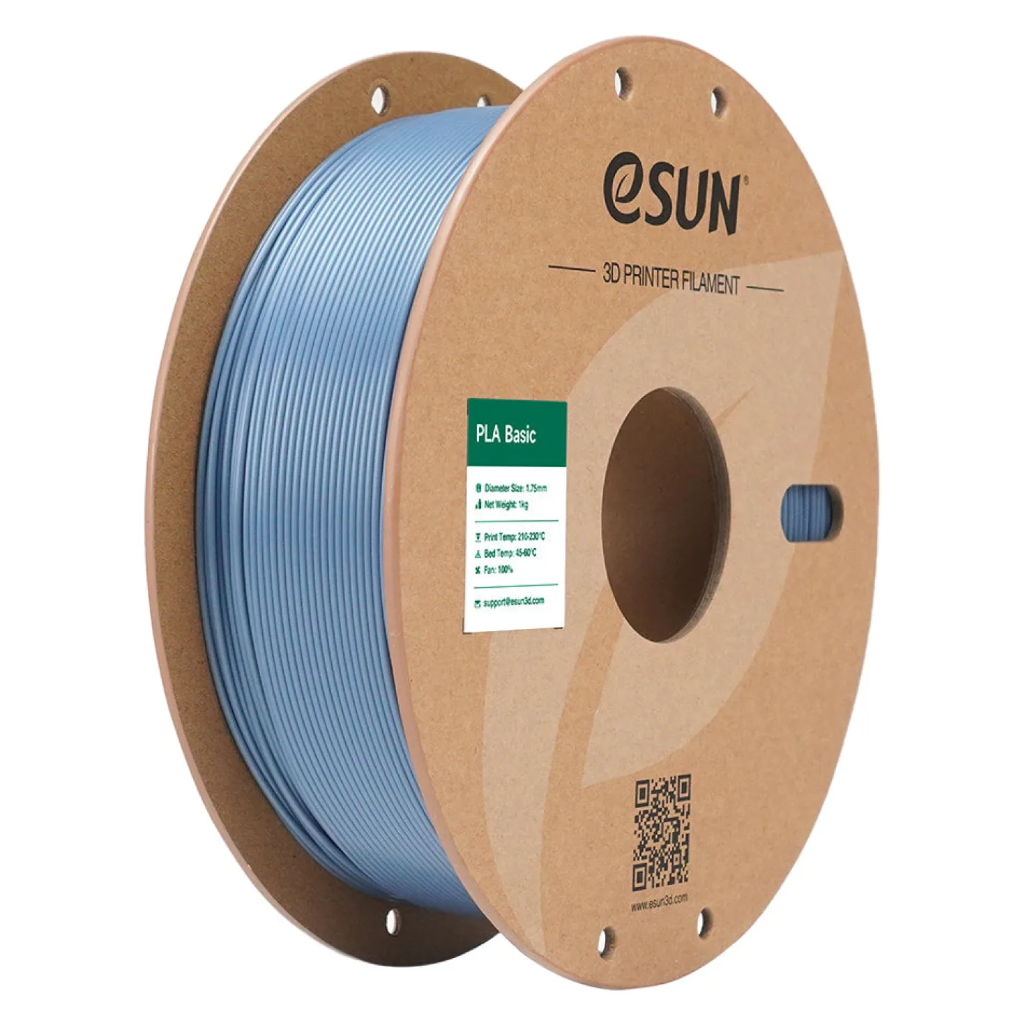 eSUN - PLA-Basic - Light Grey - 1.75mm - 1kg