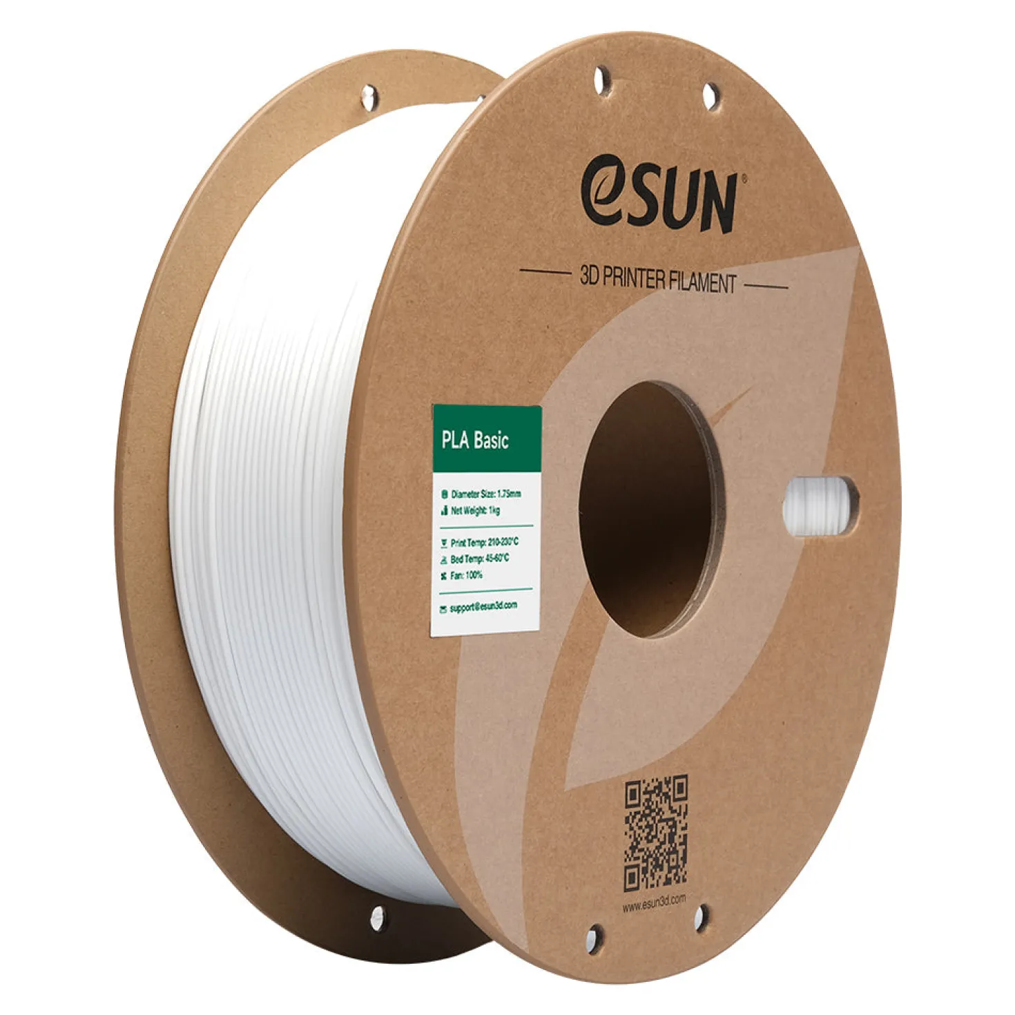 eSUN - PLA Basic - White - 1.75mm - 1kg