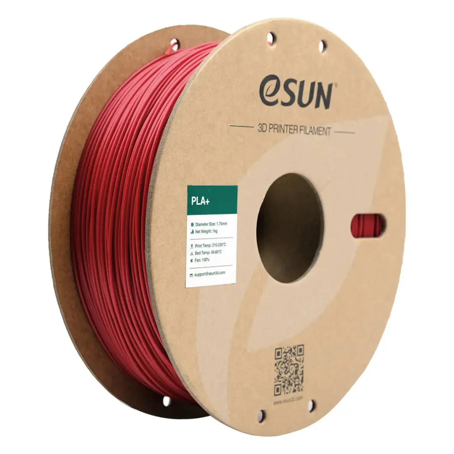 eSUN - PLA+ - Fire Engine Red - 1.75mm - 1 kg