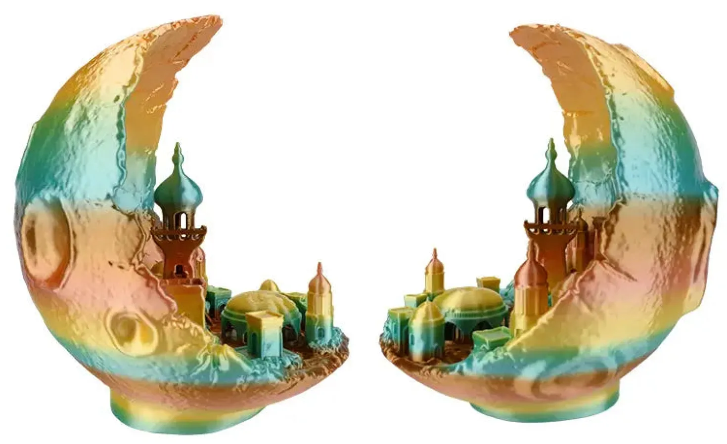eSUN - Silk PLA - Rainbow Multicolor - 1kg