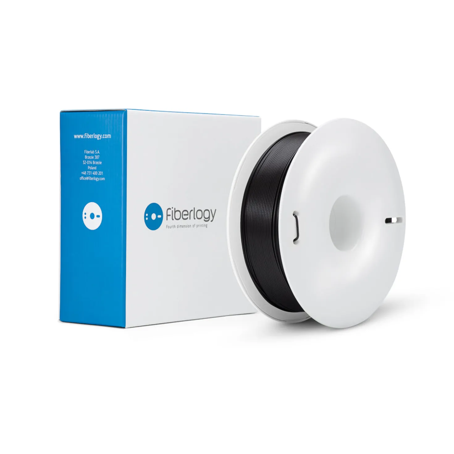 Fiberlogy - Easy PLA - Black - 1.75mm - 850g