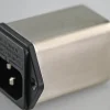 Filtered power inlet 10A 250V YB11B2- 10A-Q (IEC socket with fuse filter)