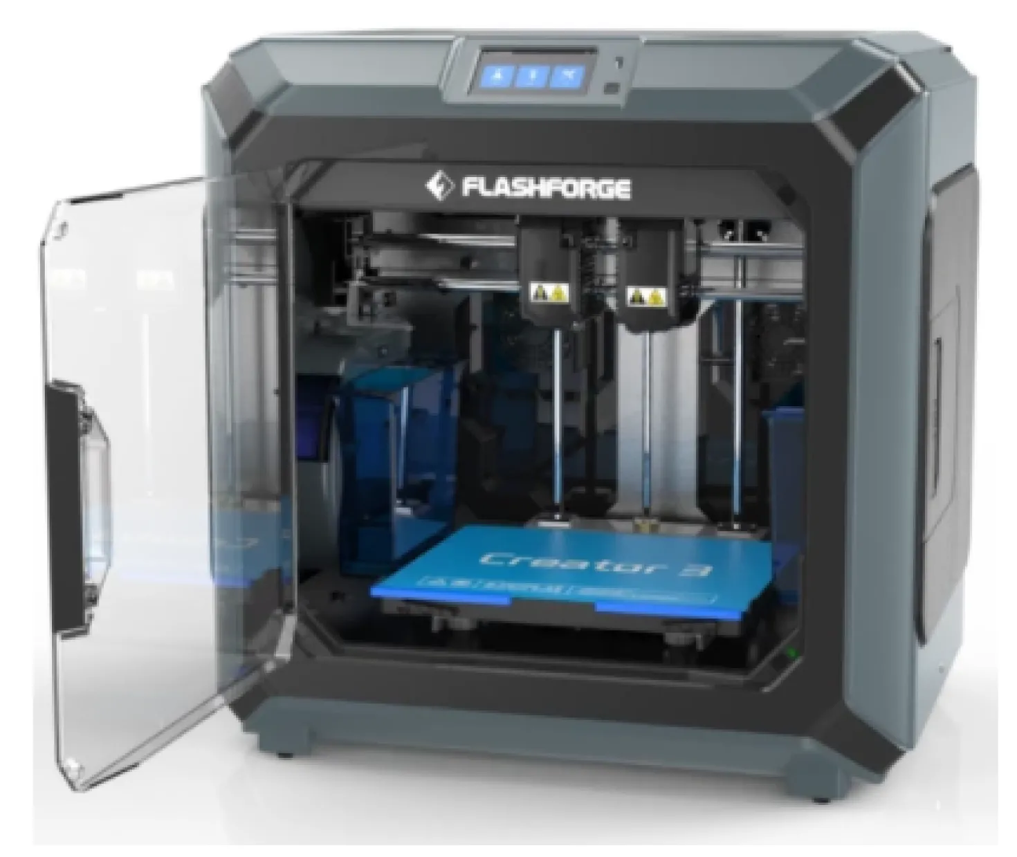 Flashforge Creator 3 Pro - Dual Extruder Idex System - 300x250x200mm