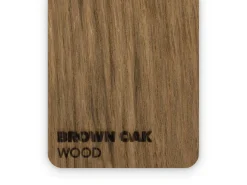 FLUX - Wood - Brown Oak - 375x400x3mm